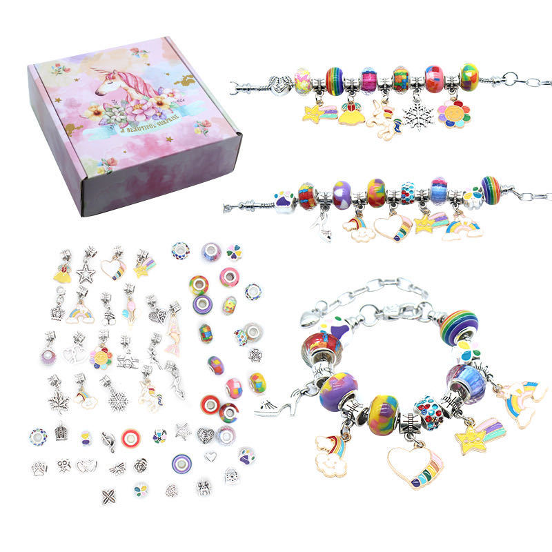 Iqkidz+Friendship+Bracelet+Maker+Kit+-+Making+Bracelets+Craft+Toys+for+Girls  for sale online