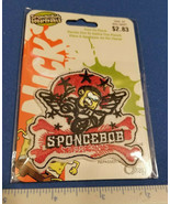 Spongebob Squarepants Craft Notion Nickelodeon Biker Iron On Offray Nick... - $2.84