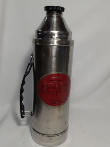 Vintage Stainless Uno-vac Thermos Insulated Thermos Hot 