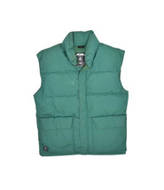 Vintage Altra Boulder Puffer Vest Jacket Mens XS Green Goose Down Insula... - $32.03