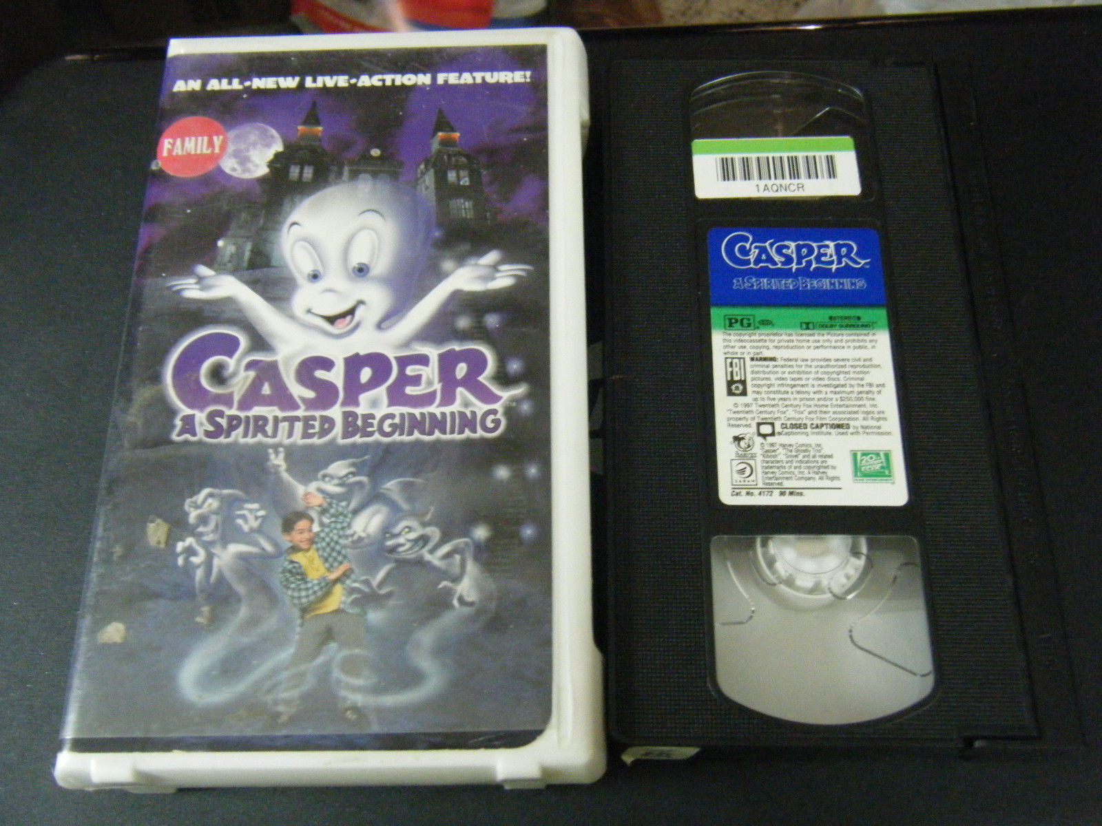 Casper: A Spirited Beginning (VHS, 1997) - VHS Tapes