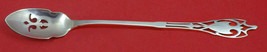Putnam By Watson Sterling Silver Olive Spoon Pierced Long 6 7/8&quot; Custom - $78.21