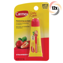 12x Packs Carmex Daily Care Strawberry Moisturizing Lip Balm Tubes | .35oz - $26.79