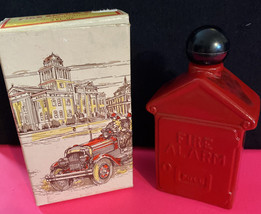 1975 AVON FIRE ALARM BOX ELECTRIC PRE-SHAVE LOTION BOTTLE ORIGINAL BOX *... - $6.48