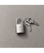 New Authentic Louis Vuitton Palladium Siver Lock with Two Keys - $78.00