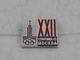 1980 Summer Olympic Games Metal Pin - Event Logo - Made in the USSR - $19.00