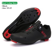 MTB Cycling Shoes Men Women Road Bike Boots Ultralight Flat Speed Sneaker SPD Cl - $78.09