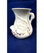 Red Wing USA #257 Art Pottery Ceramic 6 1/2” White Swan Vase 1929  ***AS IS*** - $64.35