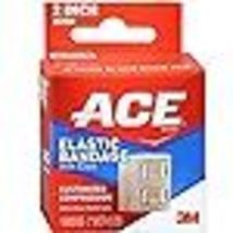 ACE 4 Inch Elastic Bandage with Clips, Beige, Ideal for Sports, Comfortable desi image 3