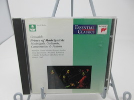 Prince of Madrigalists Madrigals Galliards   cd - $29.99