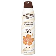 Hawaiian Tropic Weightless Hydration Clear Spray Sunscreen SPF 30, 6oz | Hawaiia image 2