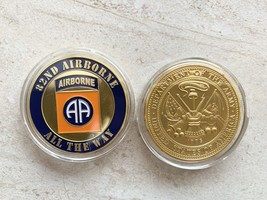 US ARMY 82nd Airborne Division "All The Way" Challenge Coin - $13.85