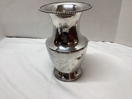 Vintage Gregg Silver Co. EPC  Silver Plated Vase Flower 9 in - $26.72