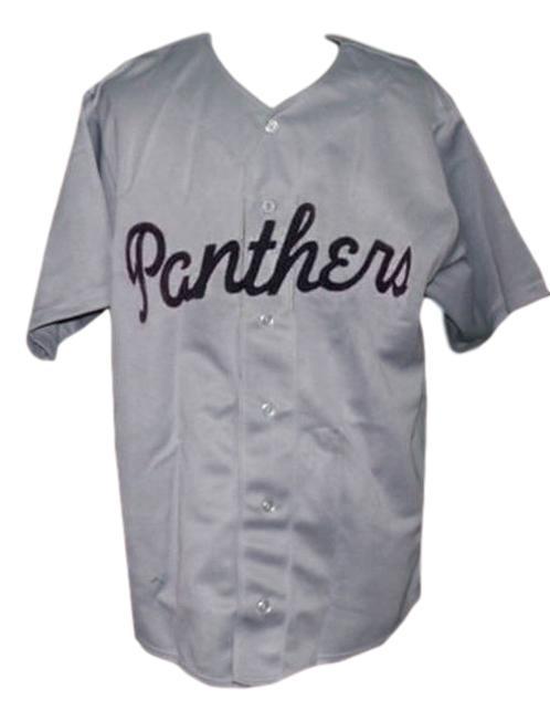 Washington panthers negro league retro baseball jersey 1950 button down grey   1