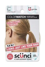 Scunci by Conair Color Match Multi-Strand Spandex Ponytailer For Blonde ... - $4.94