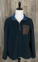 G.H. Bass &quot;Explorer&quot; Men&#39;s Fleece 1/4 Zip Pullover XL Polyester Soft &amp; Warm - $32.08