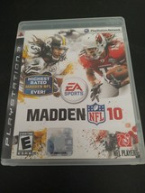 Madden Nfl 10 (Playstation 3 PS3) - Disc And Case - $9.89