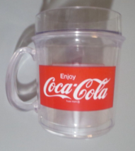 Enjoy Coca-Cola Plastic Mug 12 oz - $5.45