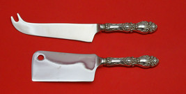 Lucerne by Wallace Sterling Silver Cheese Server Serving Set 2pc HHWS  Custom - $114.94