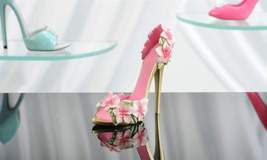 Stiletto Shoe Mini Figurines Diva's Closet (TM) Set of 10 Shoes 4" High Fashion image 6