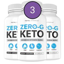 3 Pack Zero G Keto Diet Pills Advanced Keto Burn 360 Ketogenix Weight - $63.00