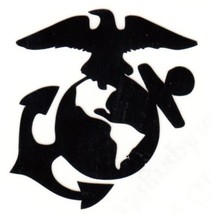 REFLECTIVE USMC Marine Corps decal sticker up to 12 inches RTIC hardhat devil - $3.46+