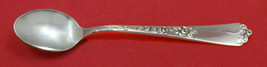 Sterling Rose By Wallace Sterling Silver Infant Feeding Spoon 5 3/8&quot; Cus... - $58.41