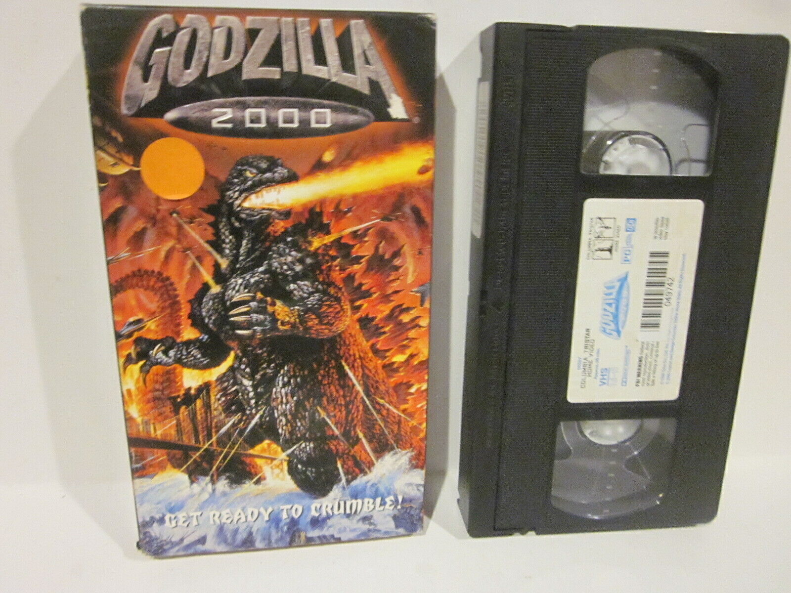 Godzilla 2000 VHS Rare Horror Sci-Fi Cult Gore Action Sleaze Japan ...