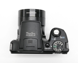 Canon PowerShot SX500 IS 16.0MP Digital Camera - Black image 5