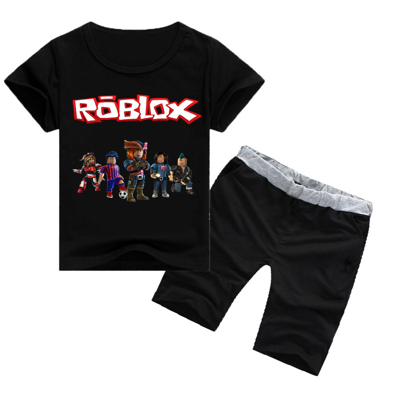 Roblox Theme Blue Kids T-shirt Short Pants and 50 similar items