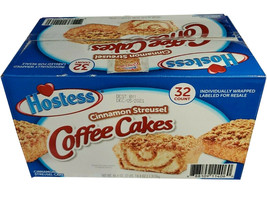  Hostess Cinnamon Streusel Coffee Cake 32 CT 46.04 oz  - $18.41