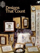 Designs That Count for Counted Thread Cross Stitch 1979 Gloria &amp; Pat - $4.49