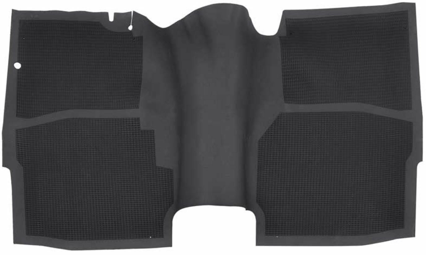 OER Rubber Floor Mat 19641966 Chevy and GMC Trucks 3 Speed Column