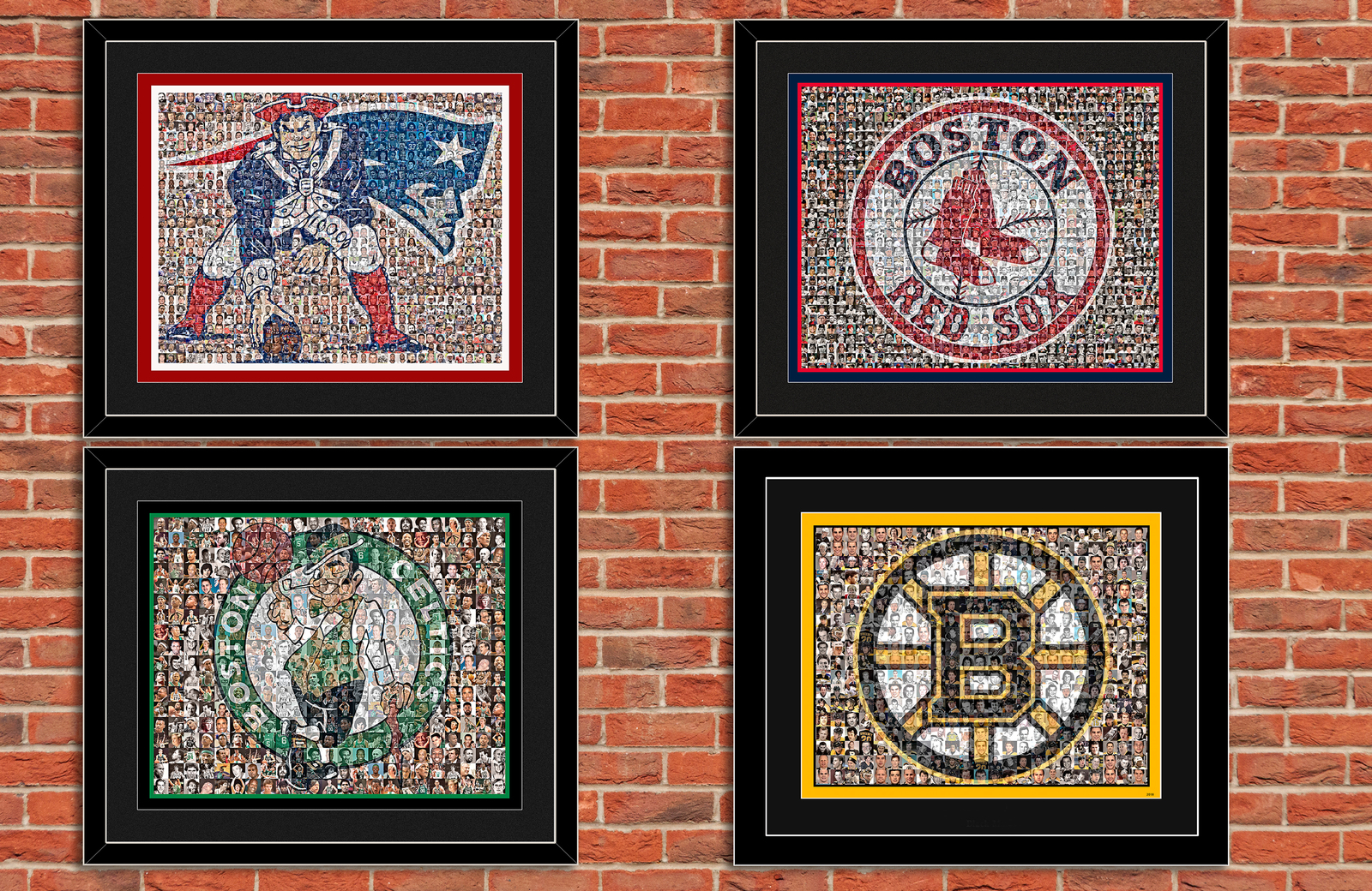 Boston Strong Print 8x10/5x7 Red Sox Bruins Celtics 