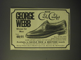 1964 George Webb Nos. 557/8/9 Ad - New Cush Cumfys - $14.99