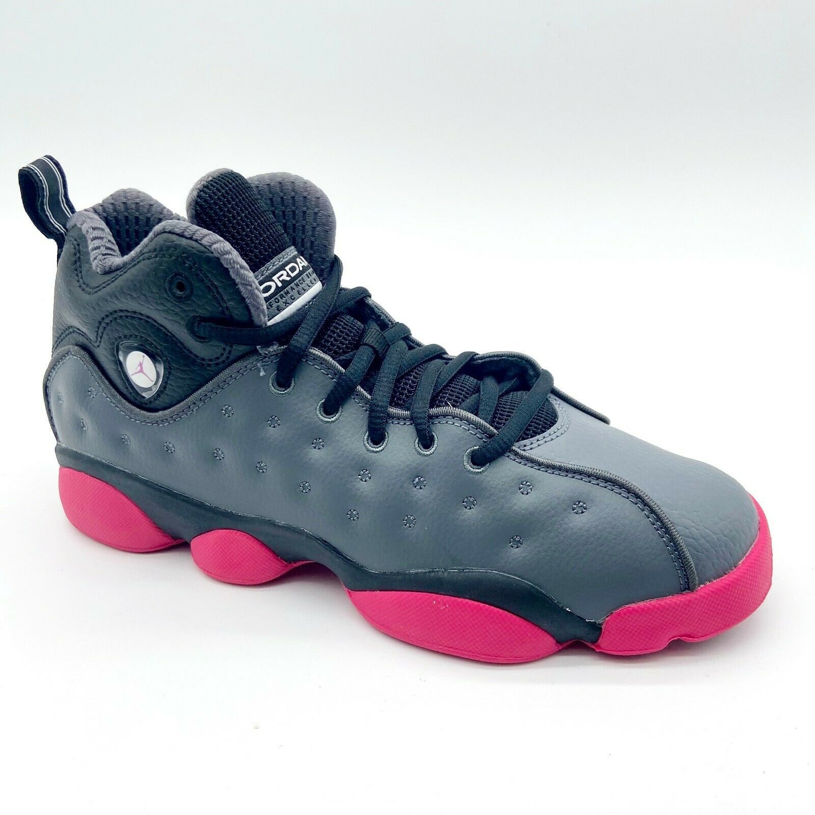 NIKE AIR GRIFFEY MAX 2 SNEAKERS GREY/ PINK/WHITE BIG KIDS GRADESCHOOL SIZE  6.5Y