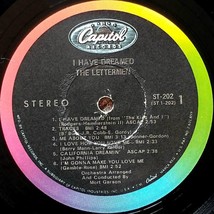 The Lettermen - I Have Dreamed [12" Vinyl LP on Capitol Records ST-202] 1969 image 2