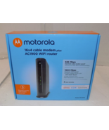 Motorola AC 1900 MG7550 Cable Modem + Wi-Fi Router-Black - $48.98