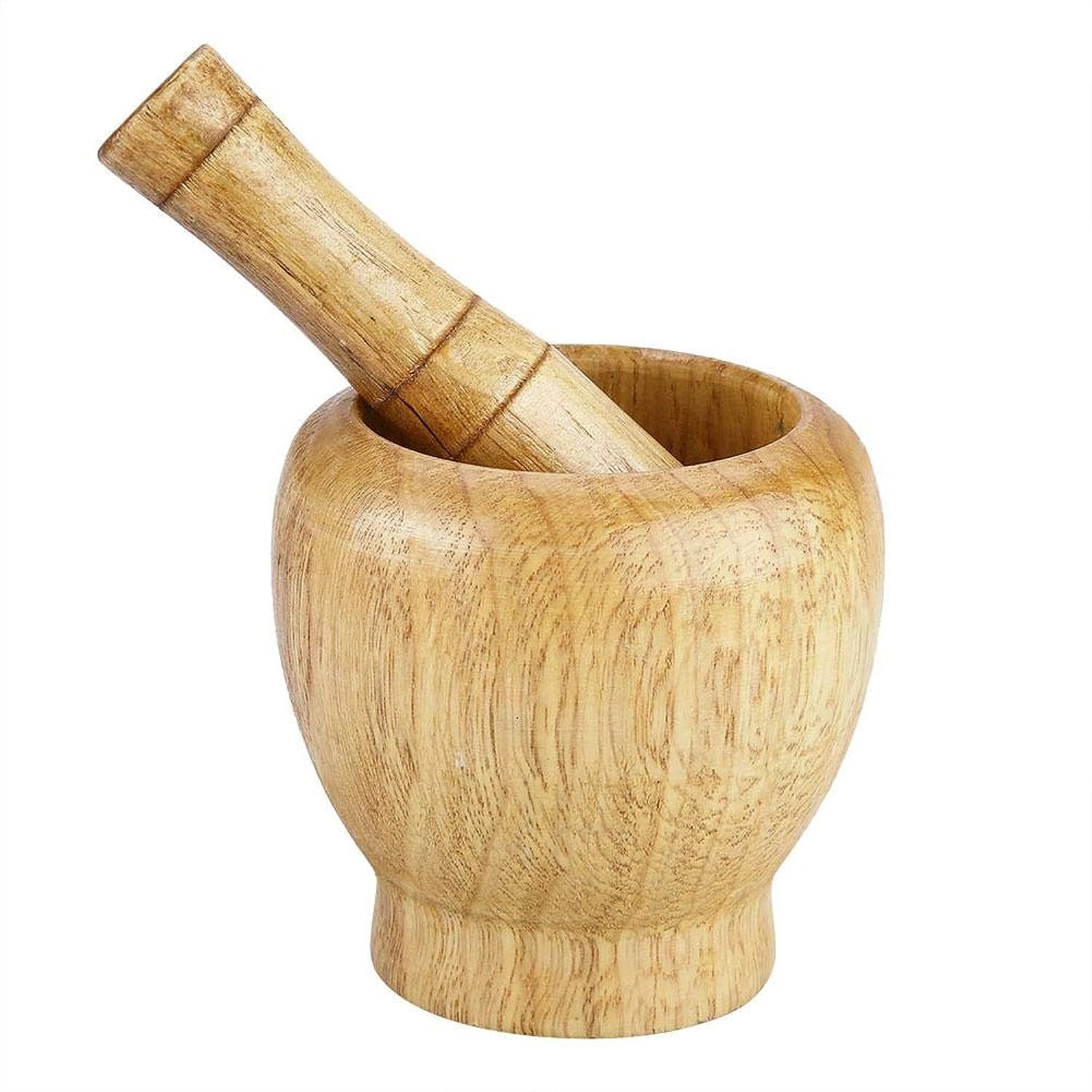 HIC Kitchen Marble Mortar and Pestle, 4in