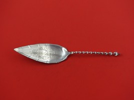 Twist by Towle Sterling Silver Jelly Cake Server Brite-Cut 8 1/4&quot; Antique - $157.41