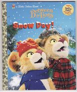 2001 Between The Lions Snow Day Stated 1st Ed HC Little Golden Book - $11.99