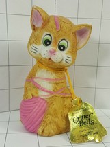 Critter Bells Cat / Kitten with ball of yarn Collector Bell  JASCO  #363 - $6.95