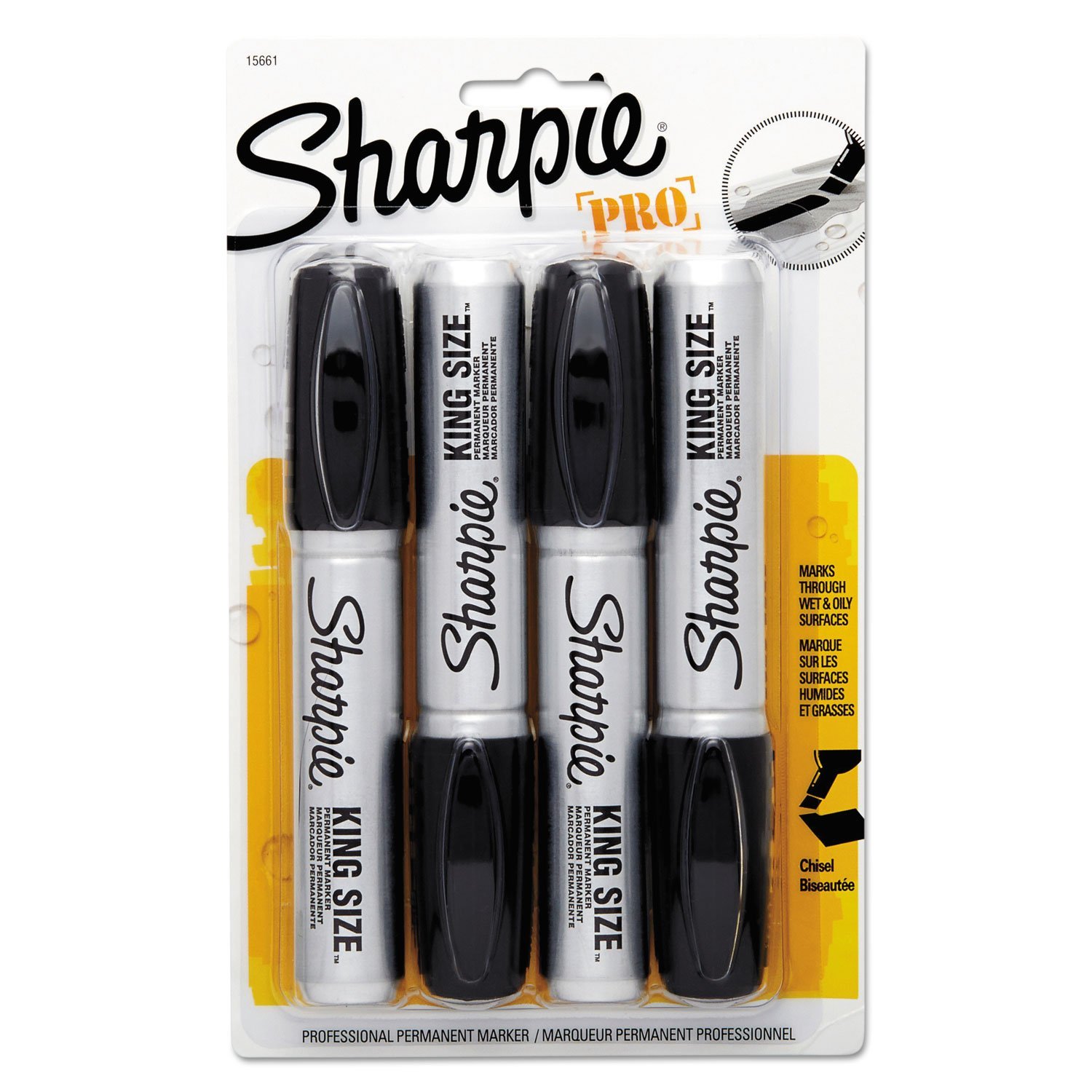 Sharpie Rub-a Dub Laundry Markers Black, 2pk