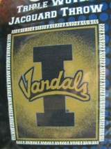 Idaho Vandals 46"x 60" Triple Woven Jacquard Throw Blanket by Nortwest - $39.99