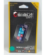 ZAGG Invisible Shield Seco Protector de Pantalla Para Nokia Lumia 710 Co... - $7.81