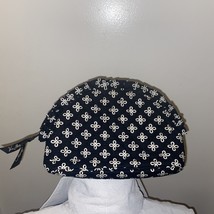 Vera Bradley Black & White Large Ruffle Cosmetic Bag, Mini Concerto, New w/o Tag - $29.00
