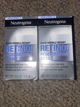 2 Pack Neutrogena Rapid Wrinkle Repair Retinol Regenerating Cream .5oz 01/24 - $19.99