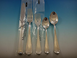 Mauriziano by Schiavon Italy Sterling Silver Flatware Set 12 Dinner 60 PC New - $7,128.00