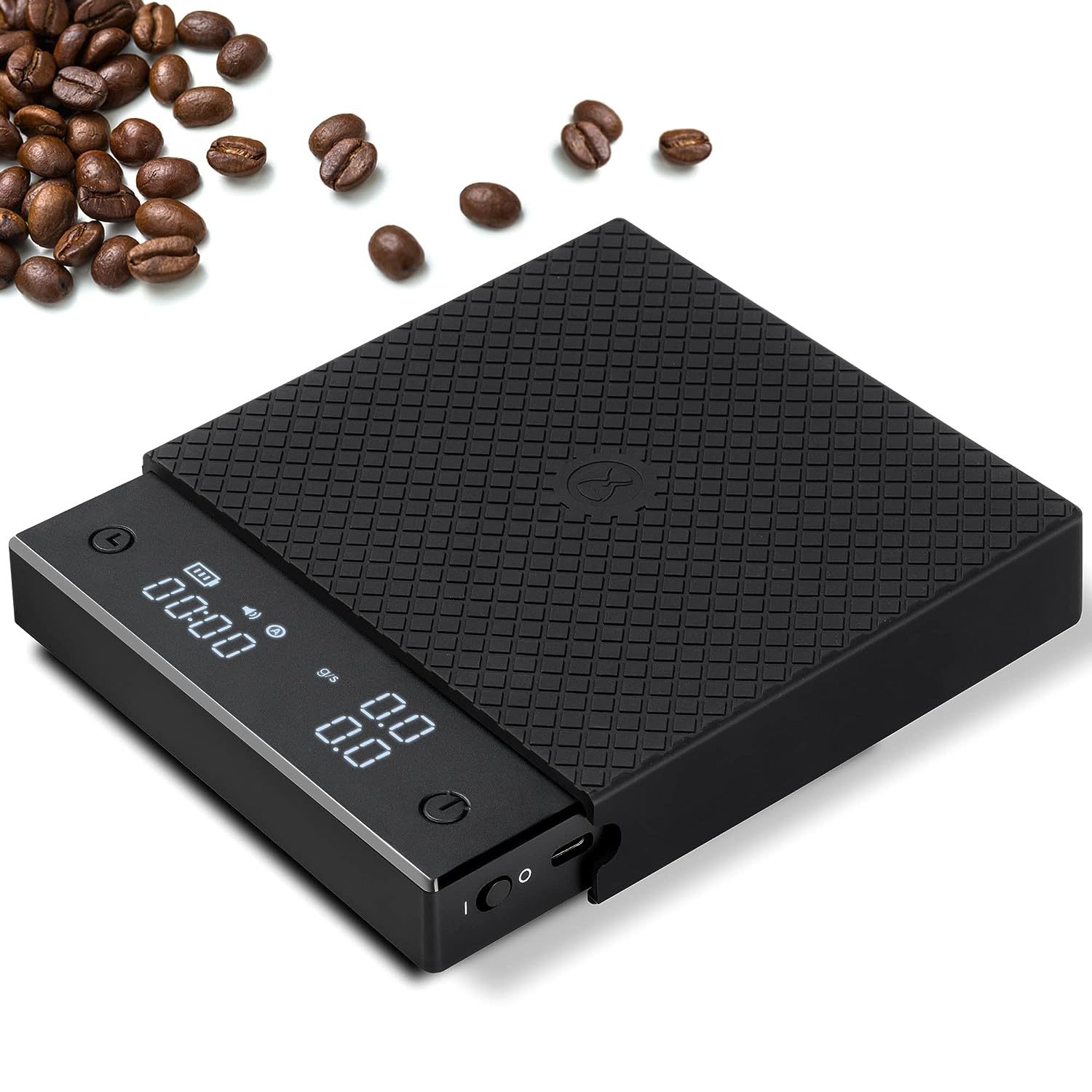 High Precision Coffee Scale With Timer, Up To 11lb/5kg, Includes A