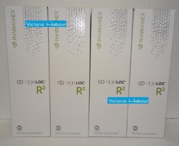 Four pack: Nu Skin Nuskin Pharmanex ageLOC R2, Day and Night 30 Days Supply x4 - $505.00